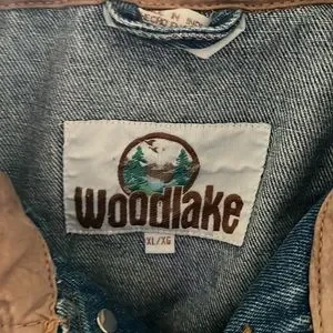 Jean Jacket Woodlake Homme – Taille M, Bleu, Denim, Occasion Très Bon état